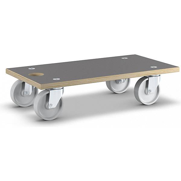 Transportroller MaxiGRIP rechteckig mit FSC®-Zertifizierung LxBxH 575 x 300 x 135 mm Tragfähigkeit 400 kg.-0