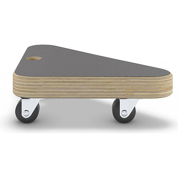 Transportroller MaxiGRIP dreieckig VE 4 Stk mit FSC®-Zertifizierung LxBxH 134 x 134 x 43 mm. Wagner System-3