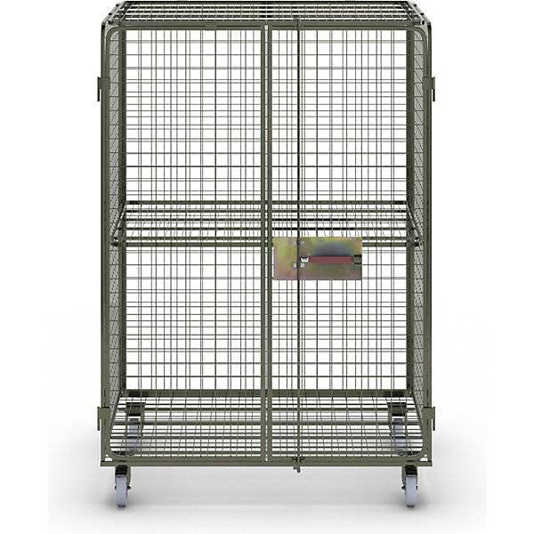 Stahl-Rollbehälter SAFE Höhe 1790 mm abschließbar gold. ESB Engineering System Bau GmbH 17774949-1