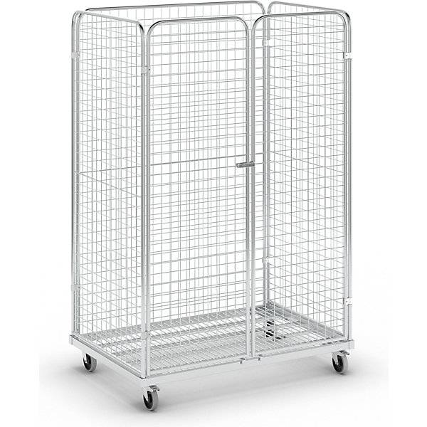 Stahlrollbehälter LxB 1200 x 800 mm 4-seitig mit 2 Türen. ESB Engineering System Bau GmbH 17775849