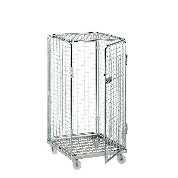 Antidiebstahlbehälter mit Stahl-Rollplatte ohne Zwischenboden mit 1 Tür Höhe 1550 mm. ESB Engineering System-1