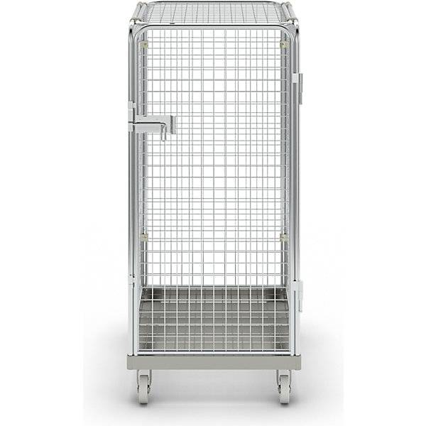 Antidiebstahlbehälter mit Stahl-Rollplatte ohne Zwischenboden mit 1 Tür Höhe 1550 mm. ESB Engineering System-4