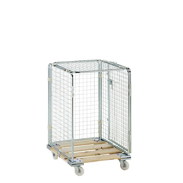 Antidiebstahlbehälter mit Holz-Rollplatte Nutzhöhe 1020 mm mit 1 Tür. ESB Engineering System Bau GmbH 17771749-2