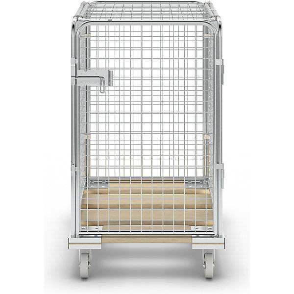 Antidiebstahlbehälter mit Holz-Rollplatte Nutzhöhe 1020 mm mit 1 Tür. ESB Engineering System Bau GmbH 17771749-4