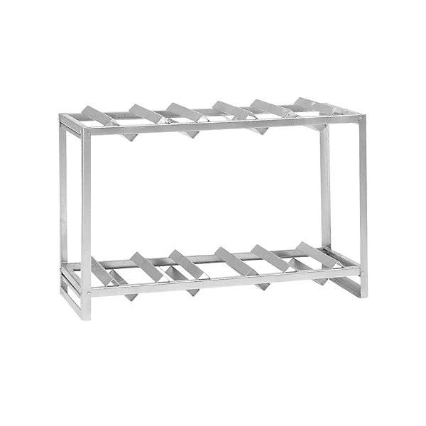 Fassregal für 2 x 200-l- oder 3 x 60-l-Fässer HxBxT 850 x 1350 x 500 mm. TAKKT Industrial & Packaging GmbH