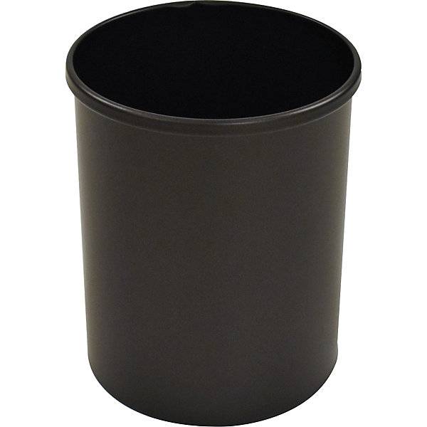 Papierkorb Stahl rund Volumen 15 l HxØ 309 x 255 mm schwarz. Vepa Bins Groothandel B.V. 17906049