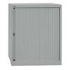 Euro-Rollladenschrank Breite 800 mm 2 Fachböden silber. Bisley GmbH 18012049