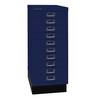 MultiDrawer™ 29er Serie mit Sockel DIN A4 10 Schubladen oxfordblau. BISLEY 18021549