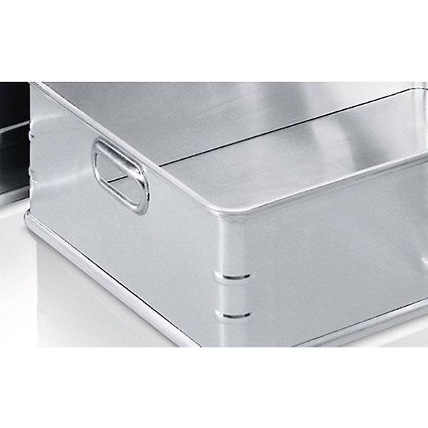 Alu Kiste, Lagerbox, Allzweckbox, Aluminium, Volumen 155 l, BxTxH 580x760x425 mm-1
