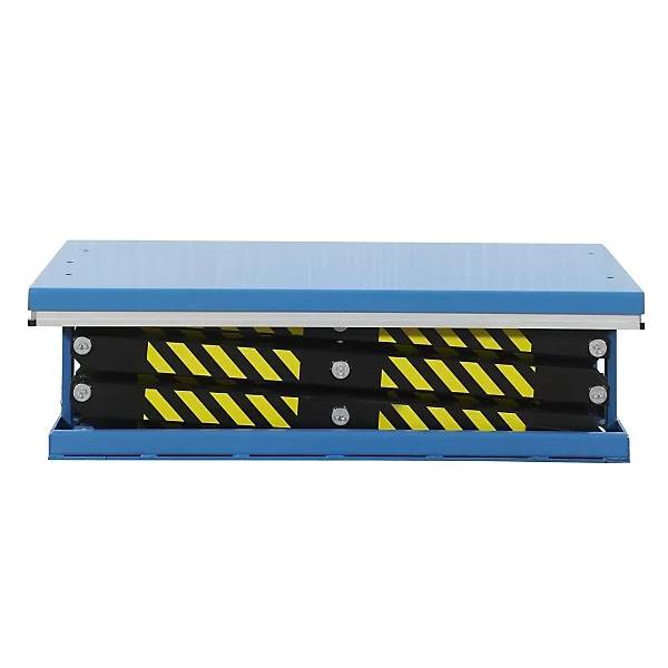 Dreifach-Scherenhubtisch Plattform-LxB 1700 x 1000 mm Tragfähigkeit 1000 kg Betriebsspannung 400 V. Gesutra-1