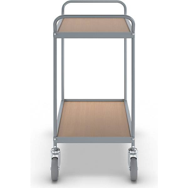 Servierwagen Etagenhöhe 590 mm 2 Etagen mit 4 Lenkrollen Rad-Ø 125 mm. TAKKT Industrial & Packaging GmbH-2