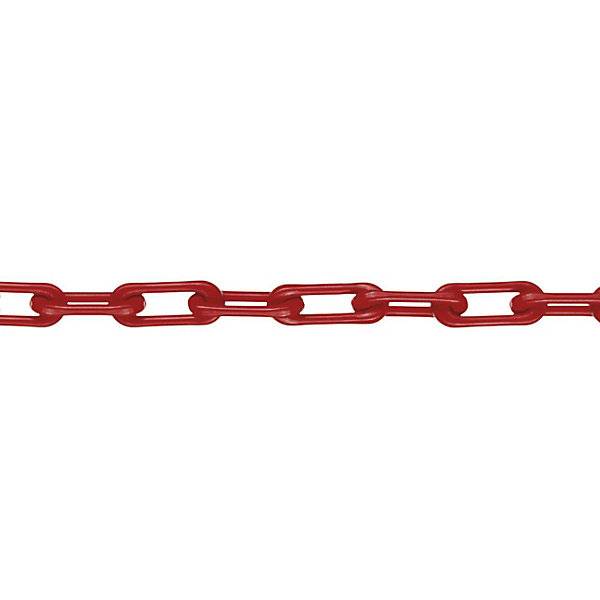 Nylon-Gütekette MNK-Güte 6 Bundlänge 50 m rot. Moravia Wiesbaden| Gesellschaft F.Verkehrszeichen | und