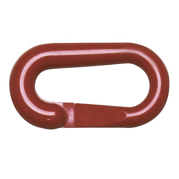 Ketten Zubehör Verbindungsglieder, rot, aus Nylon, zur Montage am Kettenständer VE = 10 Stück-1