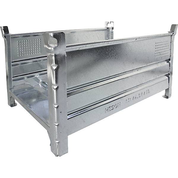 Langgutgestell mit 2 Längswänden LxB 1200 x 800 mm verzinkt. Heson-Werk GmbH 23706049-0