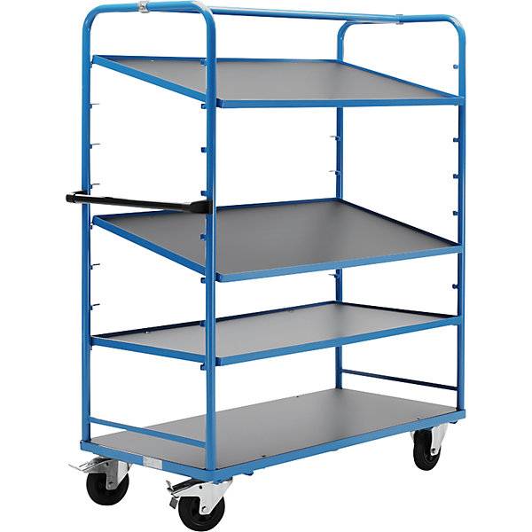 Regalwagen für 8 Etagenböden ohne Etagenböden. TAKKT Industrial & Packaging GmbH 42322249-3