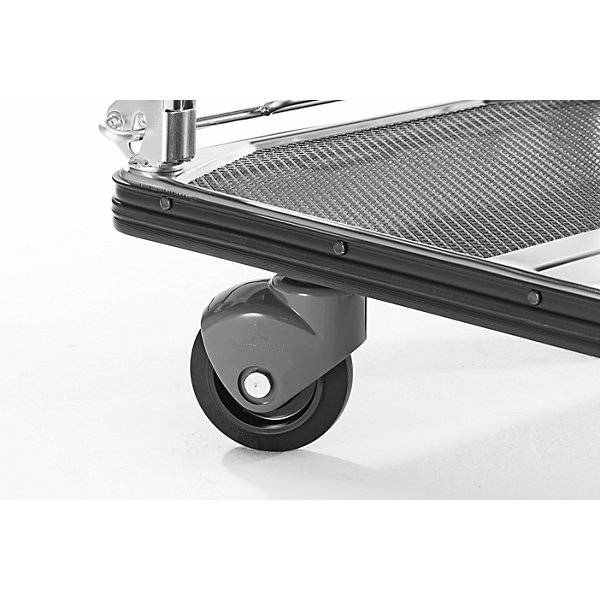 Plattformwagen PREMIUM 300 klappbar Tragfähigkeit 300 kg Ladefläche LxB 900 x 600 mm Schiebebügelhöhe 935 mm.-1