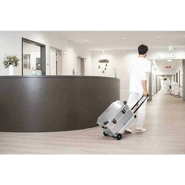 Zarges Kiste K 424 XC, Lagerbox, Alu Kiste - 60 Liter - 600 x 400 x 385 mm - Aluminiumkiste-2