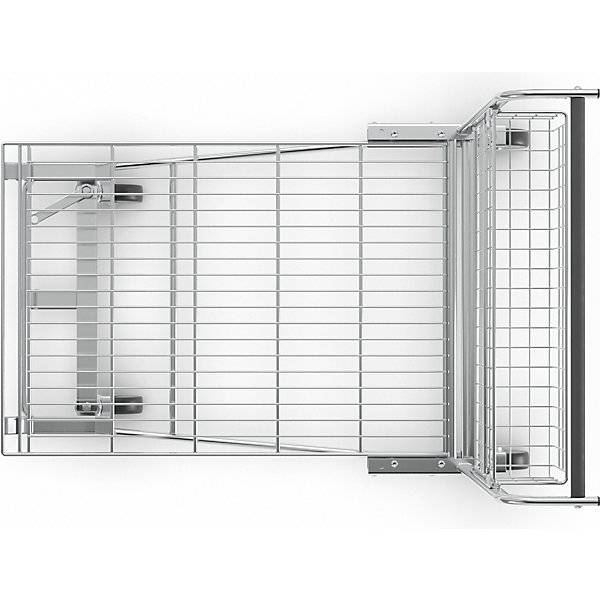 C+C Transportwagen Tragfähigkeit 200 kg mit Korb mit Maschenboden. KONGAMEK AB 45590649-1