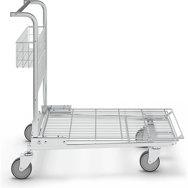C+C Transportwagen Tragfähigkeit 200 kg mit Korb mit Maschenboden. KONGAMEK AB 45590649-3