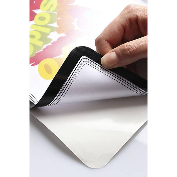 Präsentationssichthülle DIN A4 mit magnetischem Verschluss selbstklebend silber VE 2 Stk. Tarifold SAS-3