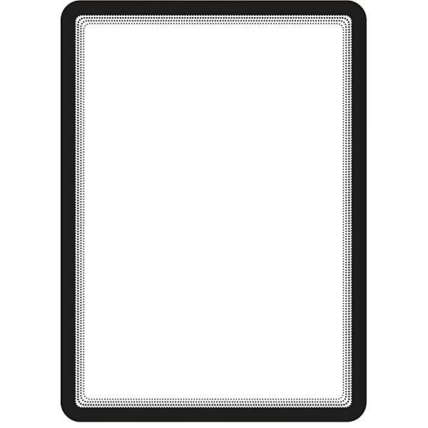 Präsentationssichthülle DIN A4 mit magnetischem Verschluss selbstklebend schwarz VE 2 Stk. Tarifold SAS-0