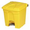 Treteimer Volumen 30 l BxHxT 410 x 435 x 400 mm gelb. Probbax S.A.R.L. 47461149