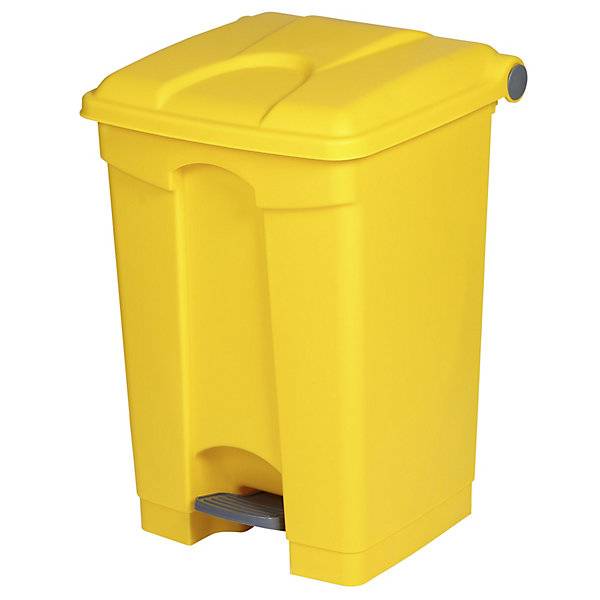 Treteimer Volumen 45 l BxHxT 410 x 600 x 400 mm gelb. Probbax S.A.R.L. 47461949