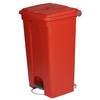 Treteimer Volumen 90 l BxHxT 505 x 790 x 410 mm rot. Probbax S.A.R.L. 47462849