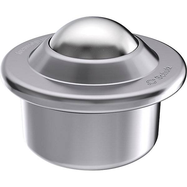 Kugelrolle Bund Edelstahl Tragkugel-Ø 15 mm. Schulz Stanztechnik GmbH 47616949-0