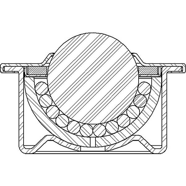Kugelrolle Bund Kunststoff Tragkugel-Ø 22 mm. Schulz Stanztechnik GmbH 47616749-0