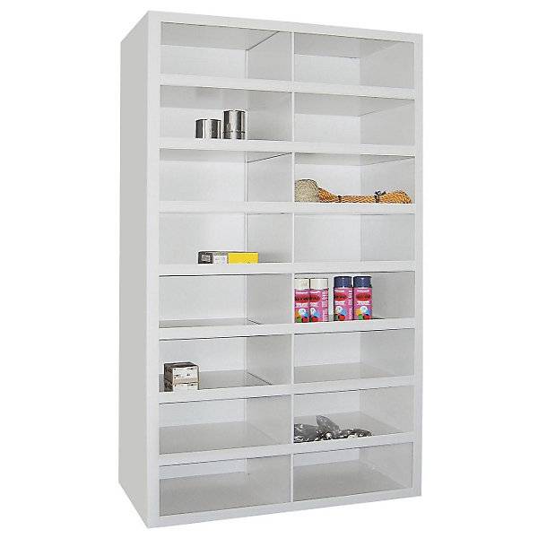 Fächerregalschrank 16 Fächer ohne Türen grau. Pavoy GmbH | Paul van Oyen 47841749-1