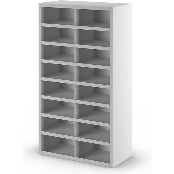 Fächerregalschrank 16 Fächer ohne Türen grau. Pavoy GmbH | Paul van Oyen 47841749-3