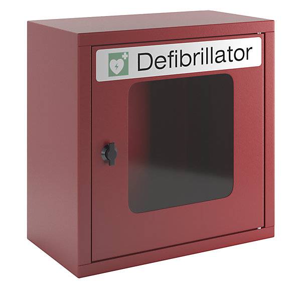 Defibrillatorschrank ohne Alarmfunktion feuerrot. Pavoy GmbH | Paul van Oyen 47846849