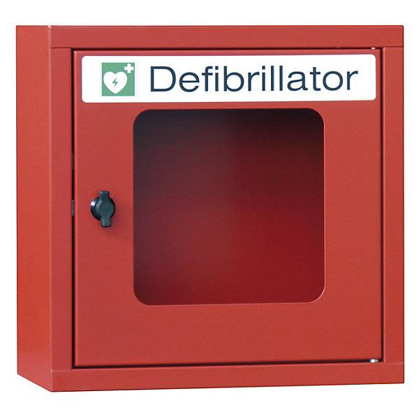 Defibrillatorschrank ohne Alarmfunktion feuerrot. Pavoy GmbH | Paul van Oyen 47846849-1