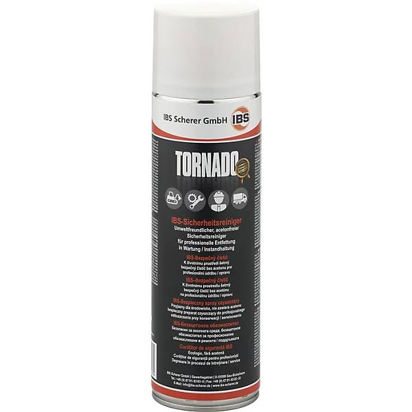 Sicherheitsreiniger TORNADO VE 12 Dosen à 500 ml. IBS Scherer GmbH 47853949-2
