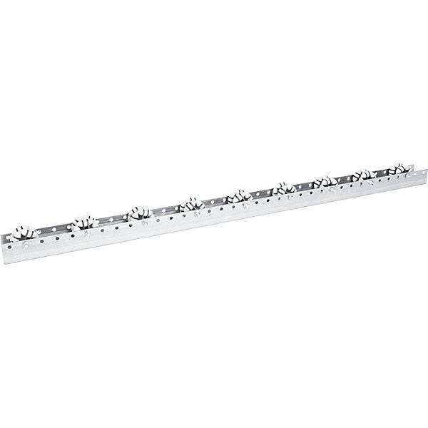 Allseitenrollenleiste für mittlere Lasten Tragfähigkeit 20 kg Teilung 133 mm Länge 12 m. Euroroll GmbH