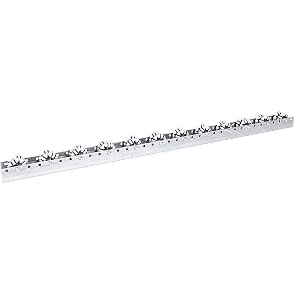 Allseitenrollenleiste für mittlere Lasten Tragfähigkeit 20 kg Teilung 100 mm Länge 24 m. Euroroll GmbH-0