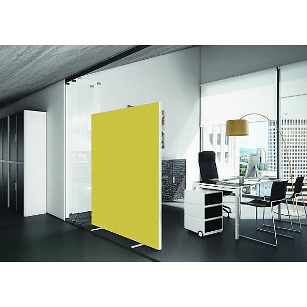Trennwand easyScreen HxT 1740 x 390 mm grün Breite 1600 mm. PAPERFLOW S.A.S | | LE HUB BATEMENT 5 1ER ETAGE-1