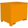 Sammelbehälter für Routenzüge LxBxH 840 x 1240 x 975 mm gelborange. TAKKT Industrial & Packaging GmbH 58745749