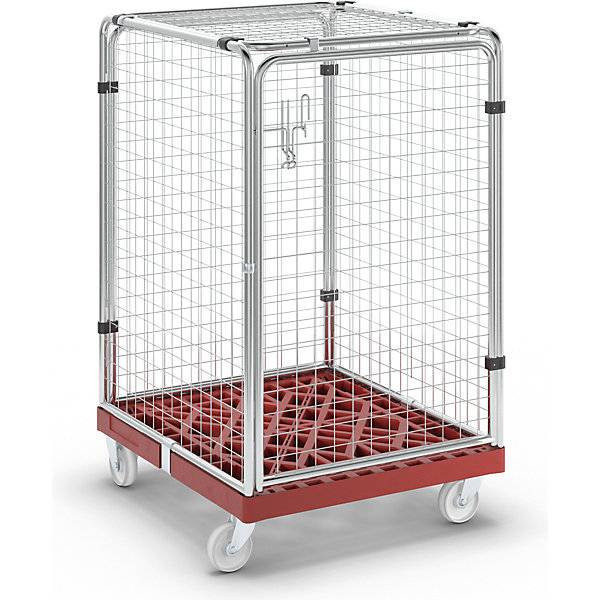 Rollbehälter PROTECT Höhe 1200 mm feuerrot. Pilsl Transportgeräte GmbH 48346349-2