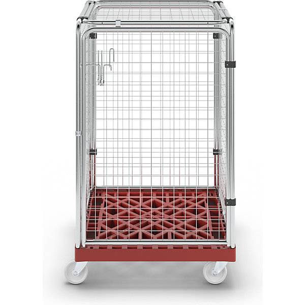 Rollbehälter PROTECT Höhe 1200 mm feuerrot. Pilsl Transportgeräte GmbH 48346349-3
