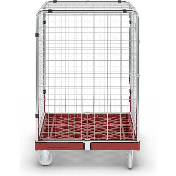 Rollbehälter PROTECT Höhe 1200 mm feuerrot. Pilsl Transportgeräte GmbH 48346349-4