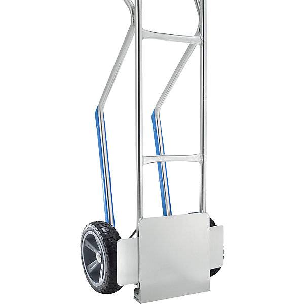 Aluminium-Sackkarre Schaufel BxT 300 x 290 mm mit Gleitkufen klappbar. TAKKT Industrial & Packaging GmbH-1