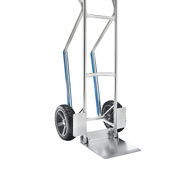 Aluminium-Sackkarre Schaufel BxT 300 x 290 mm mit Gleitkufen klappbar. TAKKT Industrial & Packaging GmbH-2