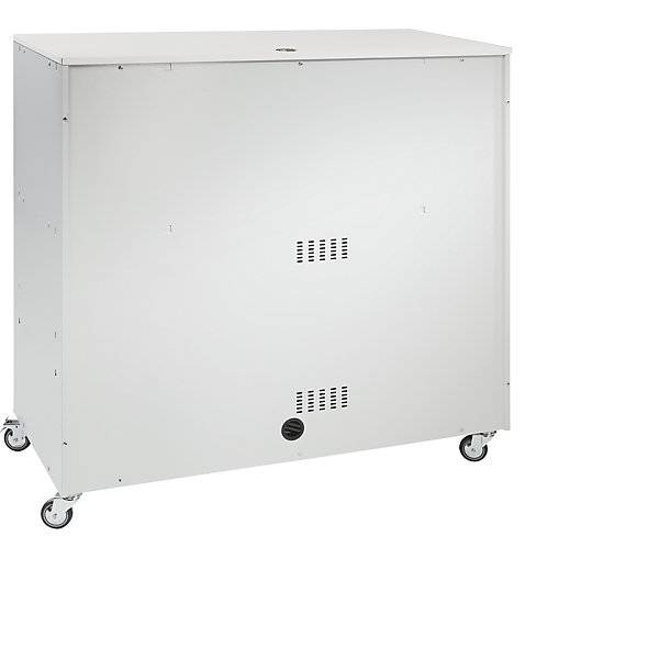 PC-Pult mobil HxBxT 1184 x 1180 x 590 mm lichtgrau RAL 7035. TAKKT Industrial & Packaging GmbH 48381849-2