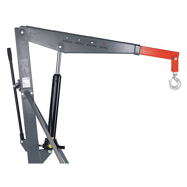 Werkstattkran GREY Fahrgestell parallel Tragfähigkeit 500 kg. TAKKT Industrial & Packaging GmbH 48413949-4