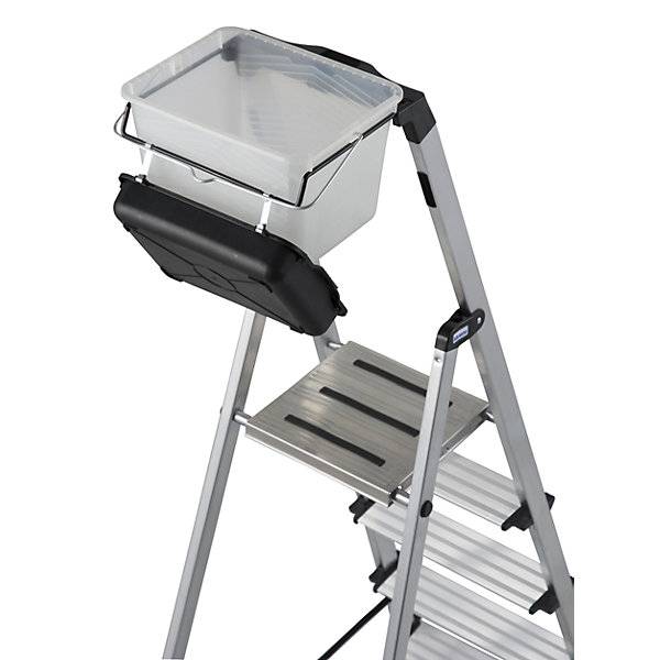 System-Eimer, für Stufenstehleiter, Inhalt 8 l., KRAUSE, 487056 49-2