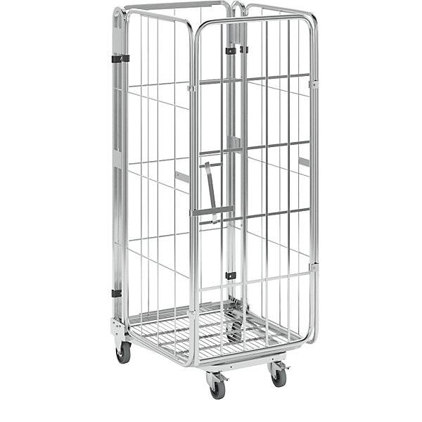 Rollbehälter nestbar 4-seitig mit Gitterboden HxBxT 1770 x 729 x 818 mm. ESB Engineering System Bau GmbH-2