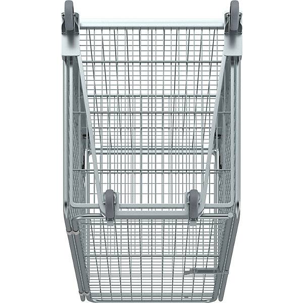 Rollbehälter diebstahlsicher 5-seitig mit Gitter- und Einlegeboden ohne Regenschutz. ESB Engineering System-4