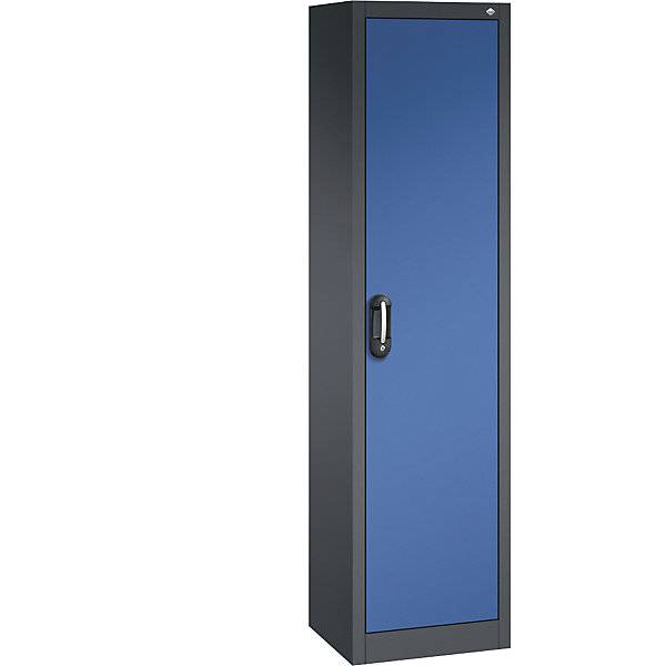 ACURADO Universalschrank BxT 500 x 400 mm schwarzgrau / enzianblau. C+P Moebelsysteme | GmbH & CO. KG 48878349